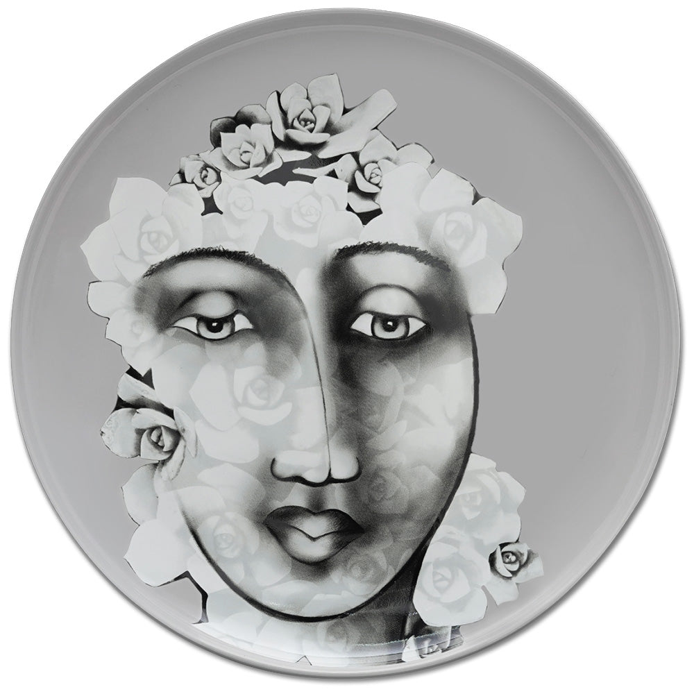 Carrol Boyes Succulent Faces Dinner Plates, Set Of 4