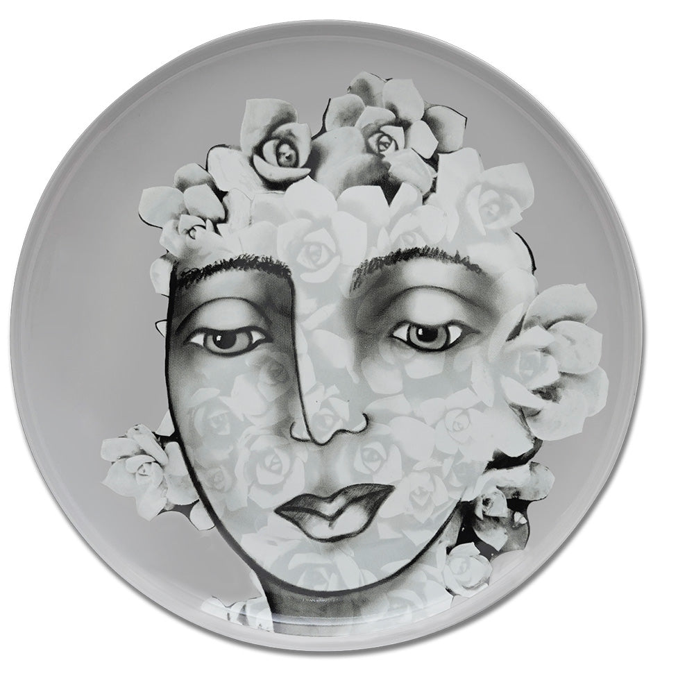 Carrol Boyes Succulent Faces Side Plates, Set Of 4