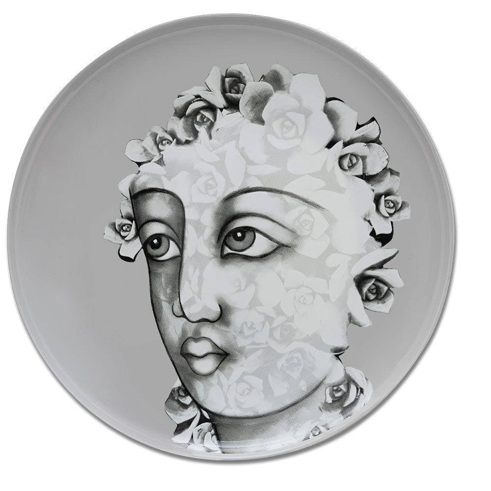 Carrol Boyes Succulent Faces Side Plates, Set Of 4