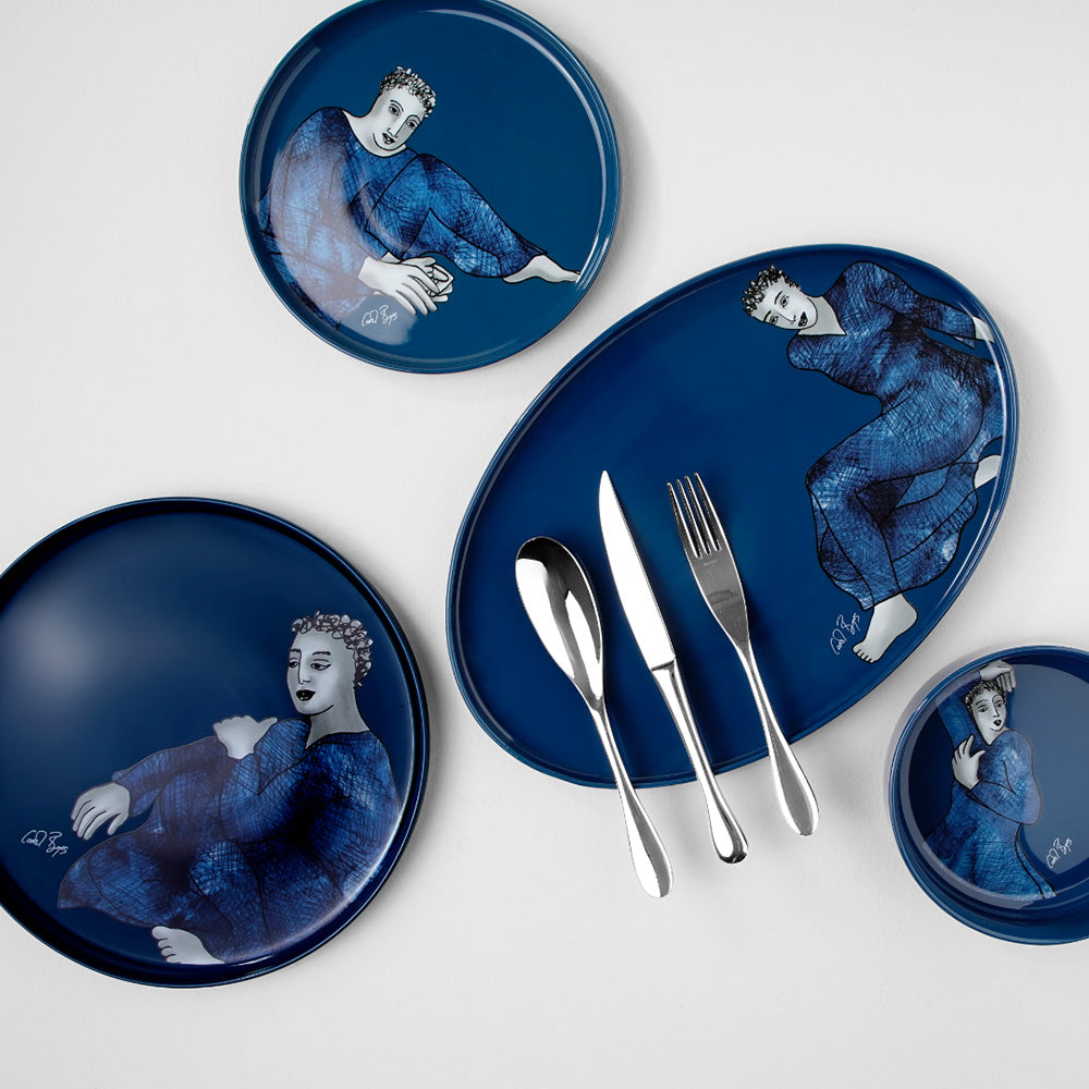 Carrol Boyes Indigo Girls Low Salad Bowl
