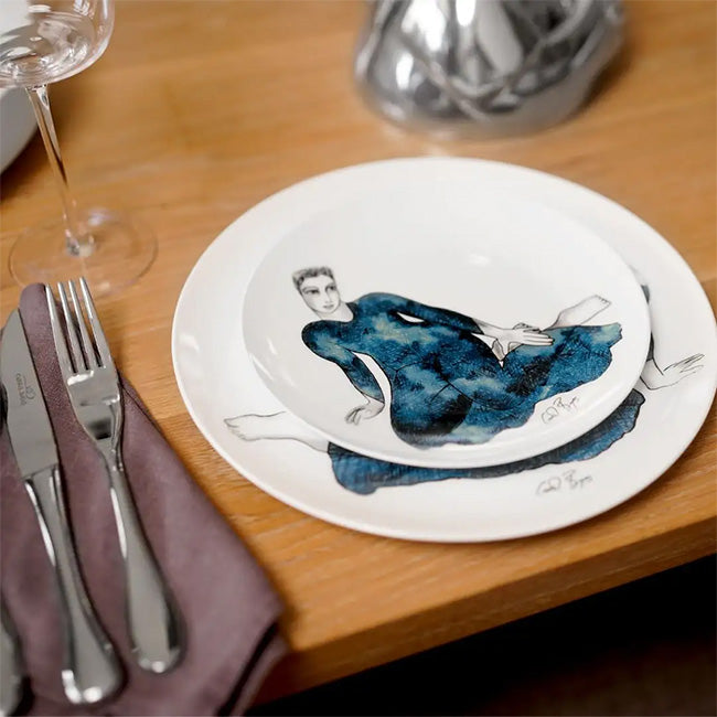 Carrol Boyes Indigo Girls Spellbinding Side Plates, Set Of 4