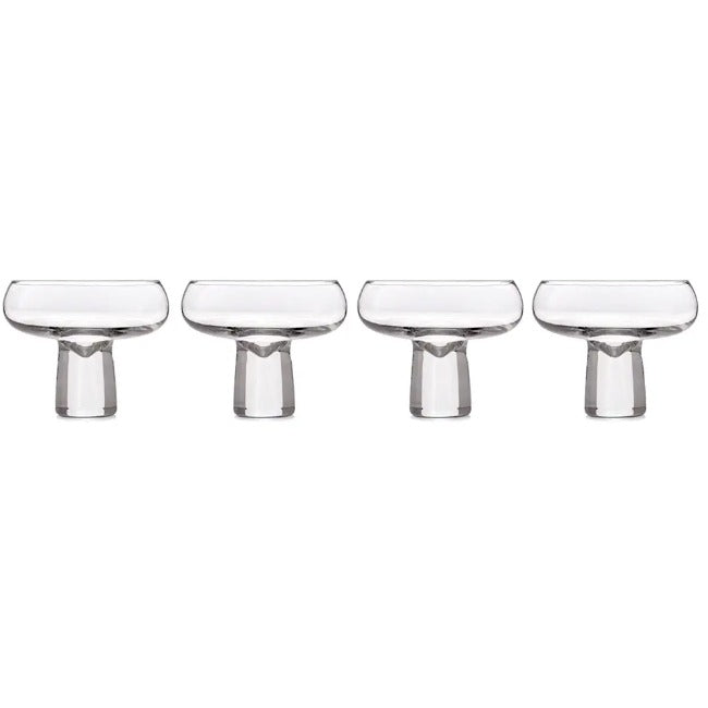 Carrol Boyes Aura Coupe Champagne Glasses, Set Of 4