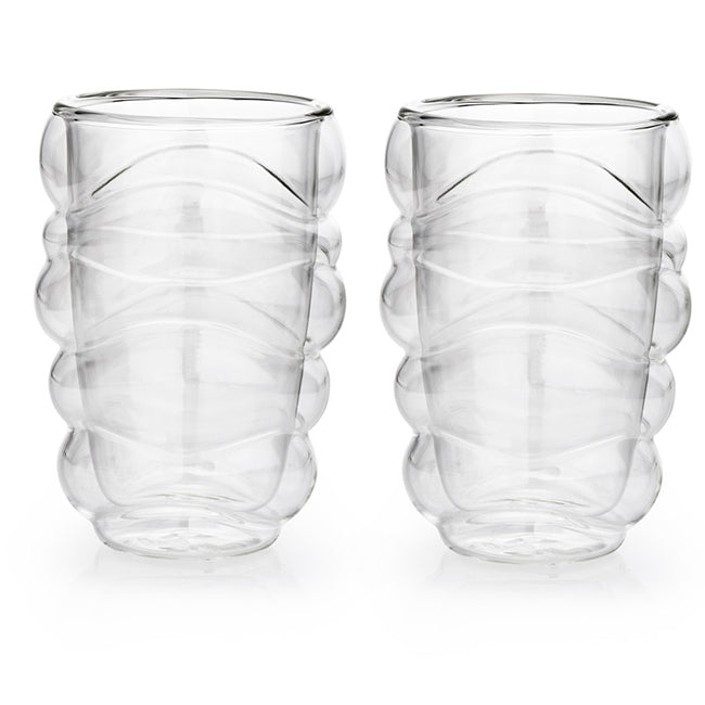 Carrol Boyes Set Of 2 Double Walled Mugs, Wound Up