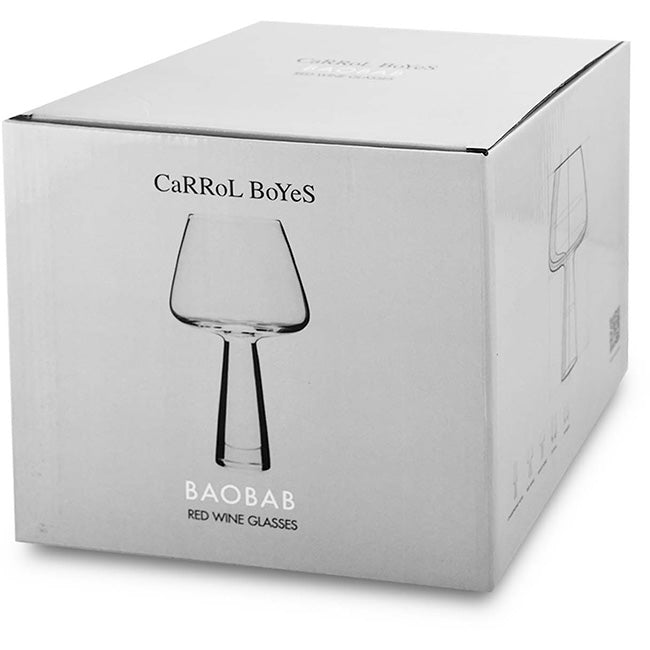 Carrol Boyes Baobab Red Wine Glasses, Set Of 4