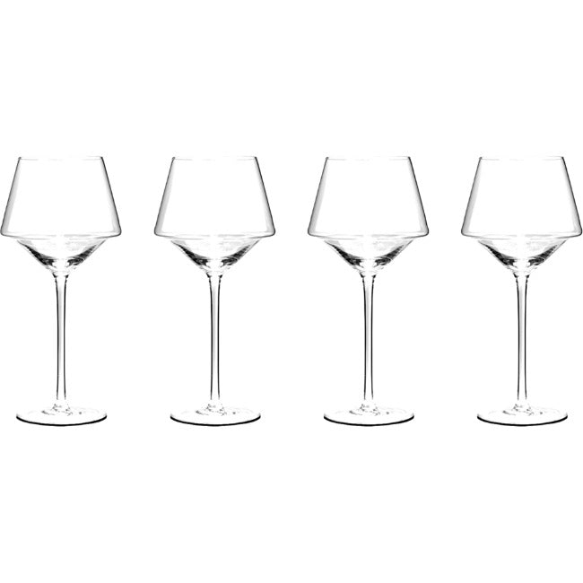 Carrol Boyes Edge Wine Glasses, Set Of 4