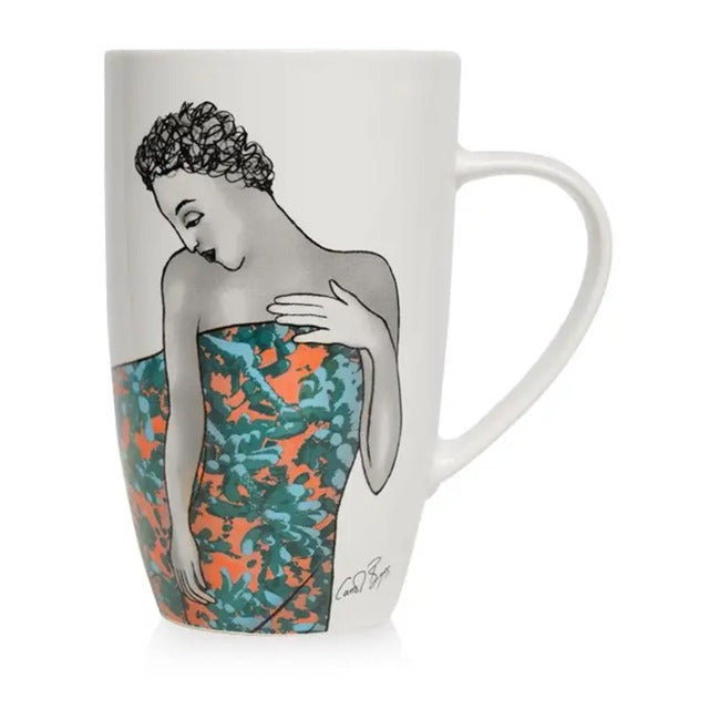 Carrol Boyes Set Of 4 Breast Cancer Awareness Mug, Strength