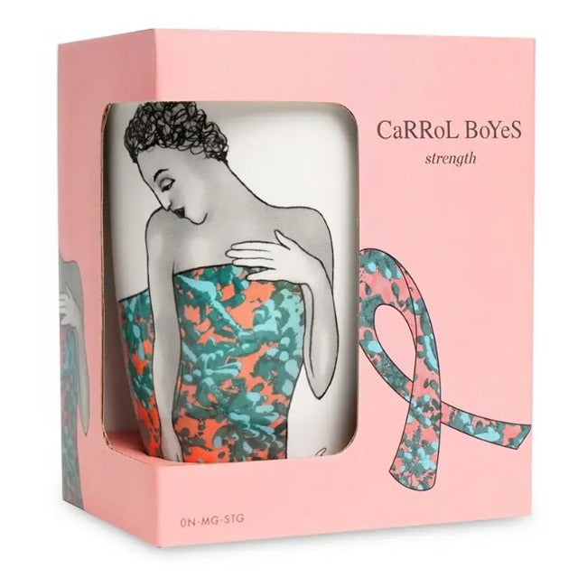 Carrol Boyes Set Of 4 Breast Cancer Awareness Mug, Strength