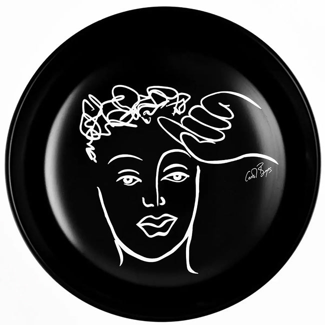Carrol Boyes Black Sketchbook Cereal/Soup Bowls, Set Of 4