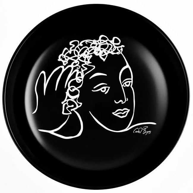 Carrol Boyes Black Sketchbook Cereal/Soup Bowls, Set Of 4