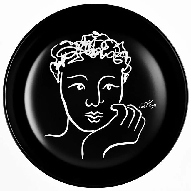 Carrol Boyes Black Sketchbook Cereal/Soup Bowls, Set Of 4