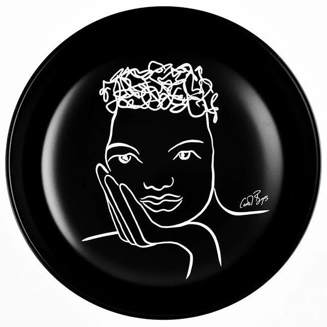 Carrol Boyes Black Sketchbook Cereal/Soup Bowls, Set Of 4