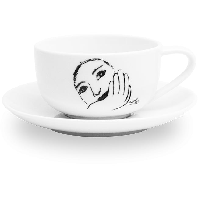 Carrol Boyes Sketchbook Cup & Saucer