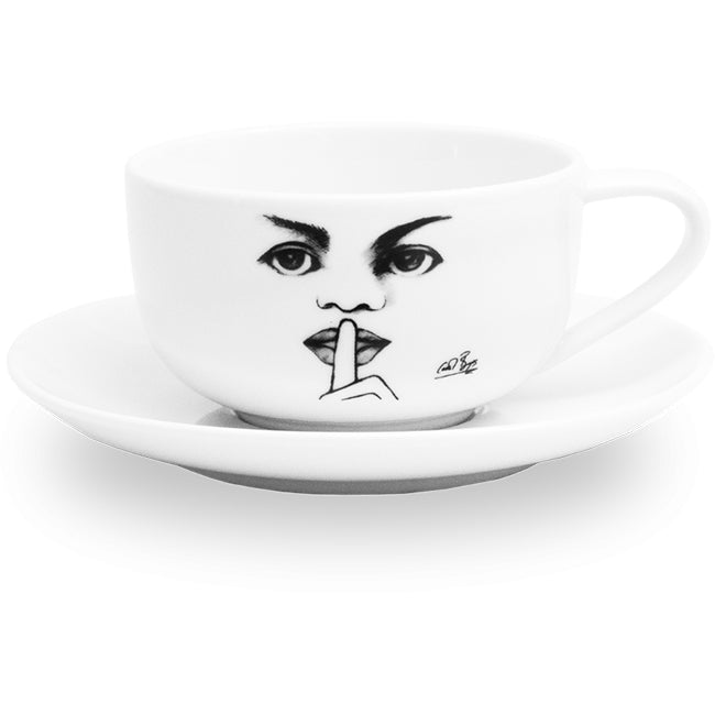 Carrol Boyes Sketchbook Cup & Saucer