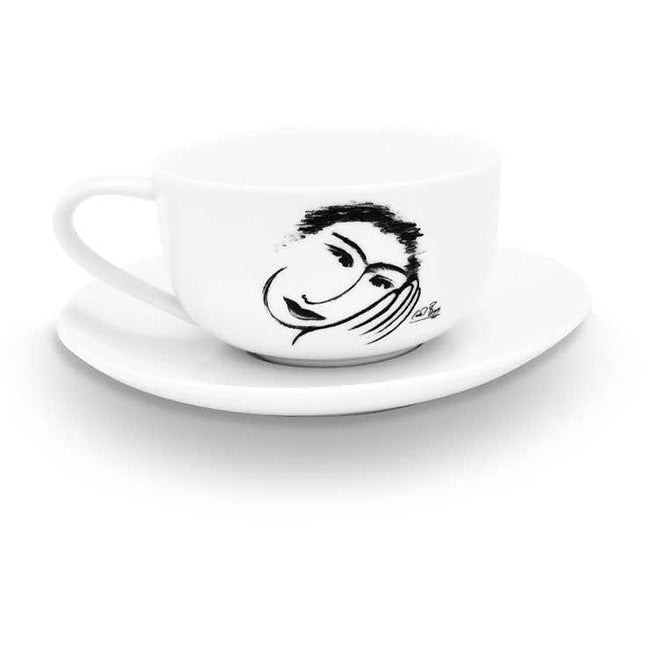 Carrol Boyes Sketchbook Cup & Saucer