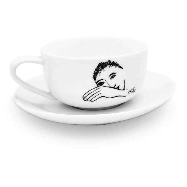 Carrol Boyes Sketchbook Cup & Saucer