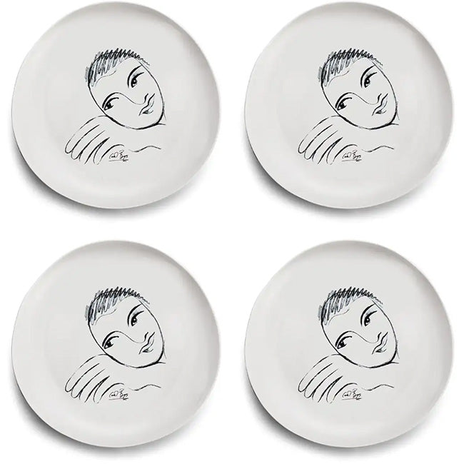 Carrol Boyes Sketchbook Dinner Plates, Set Of 4