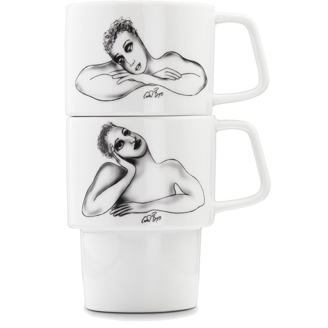 Carrol Boyes Stackable Mug Set, Eye To Eye