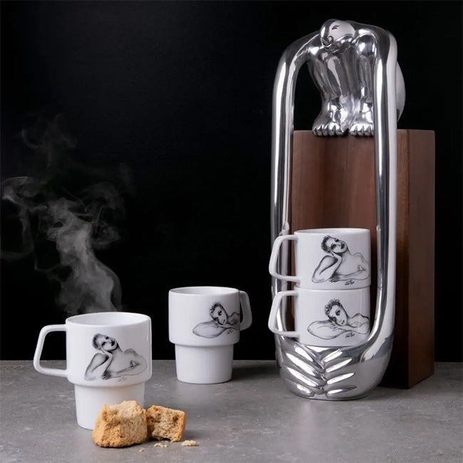 Carrol Boyes Stackable Mug Set, Eye To Eye