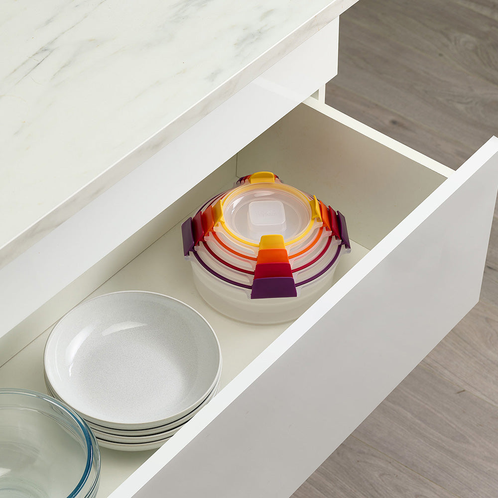 Joseph Joseph Nest Lock 4pc Round Food Container Set