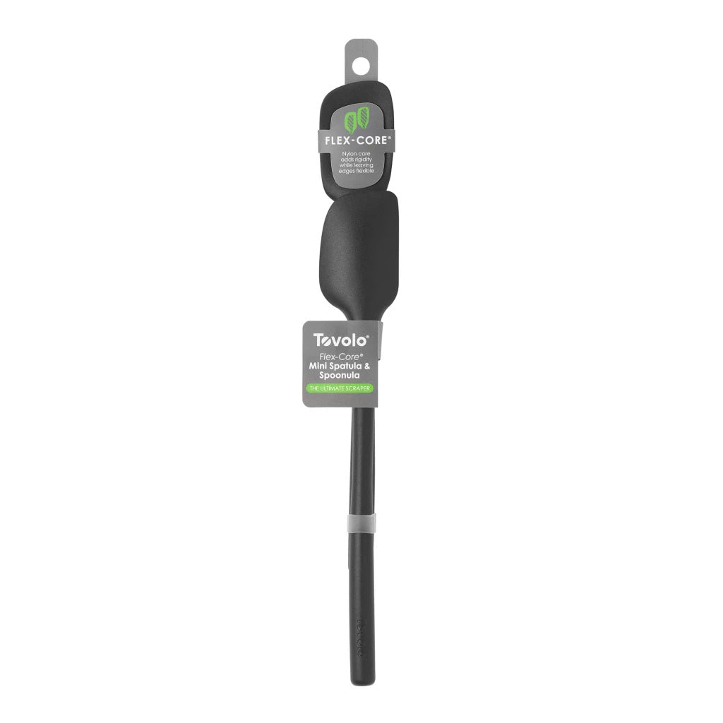 Tovolo Flex-Core Silicone Mini Spatula & Spoonula, Set of 2