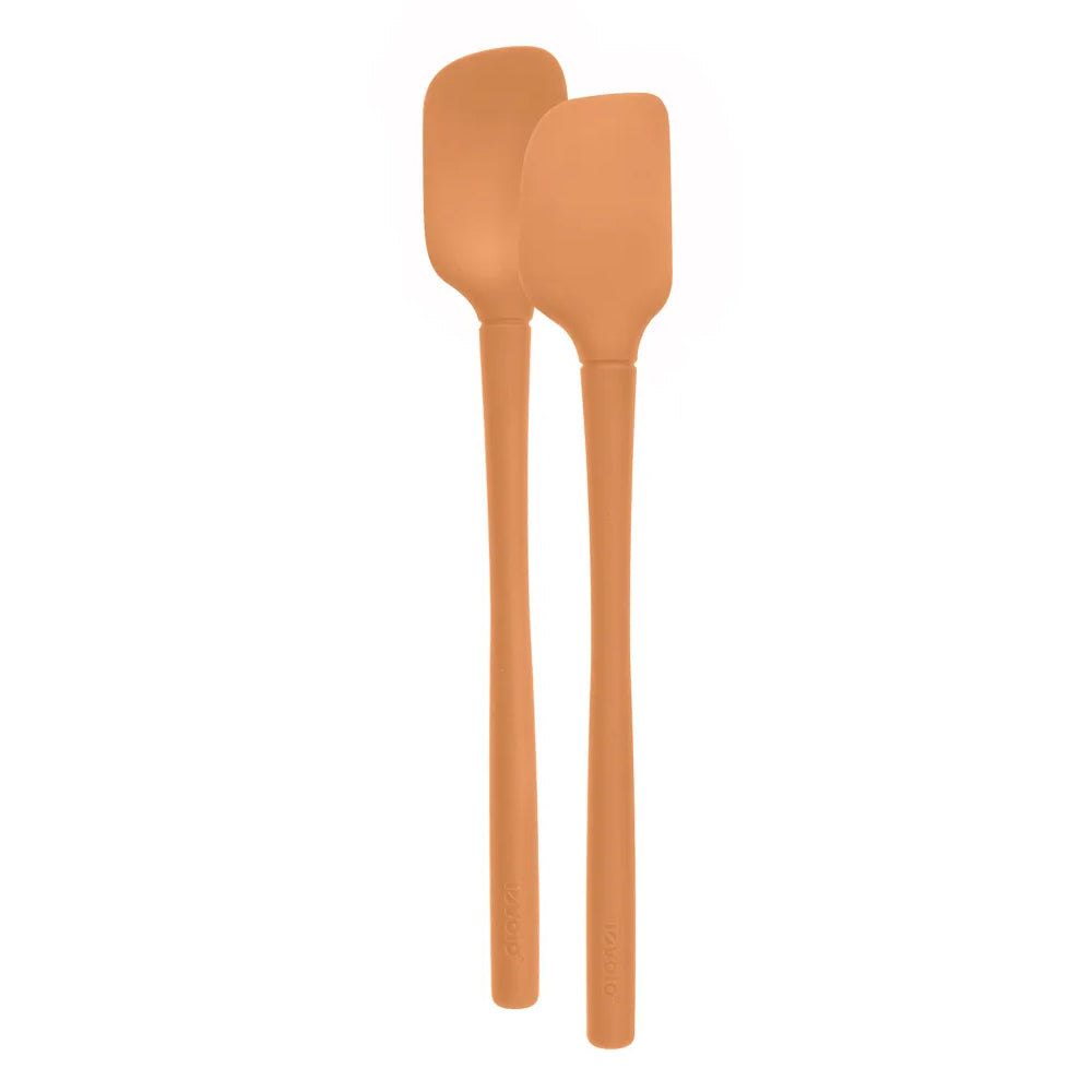 Tovolo Flex-Core Silicone Mini Spatula & Spoonula, Set of 2