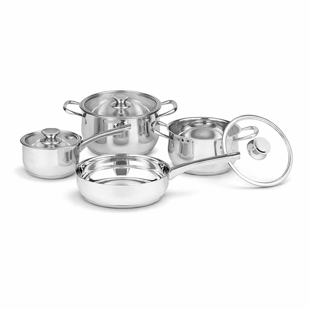 Legend Master Chef Stainless Steel Cookware Set, 7pc