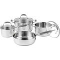 Legend Classic Chef Stainless Steel Cookware Set, 7pc