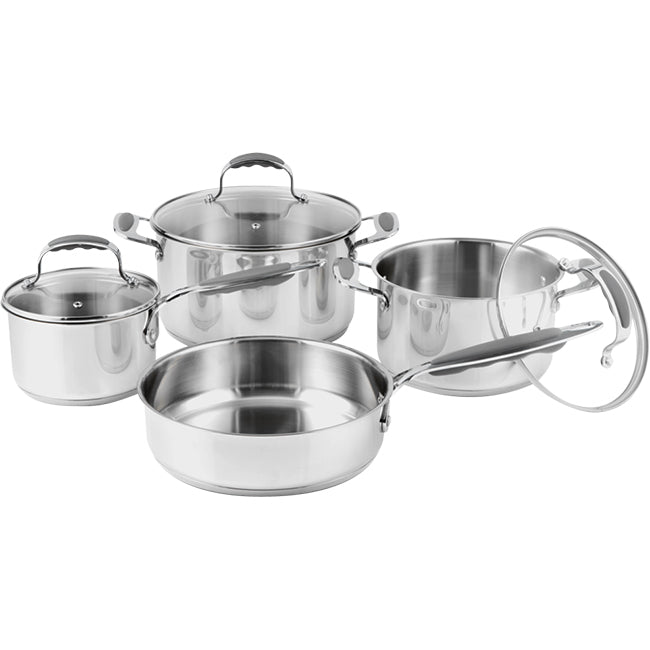 Legend Classic Chef Stainless Steel Cookware Set, 7pc