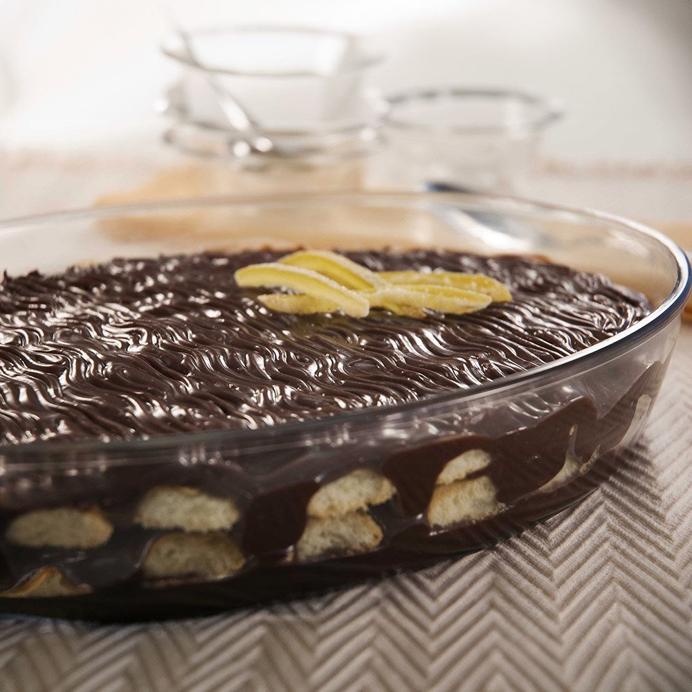 Marinex Glass Oval Roasting Dish, 3.2L