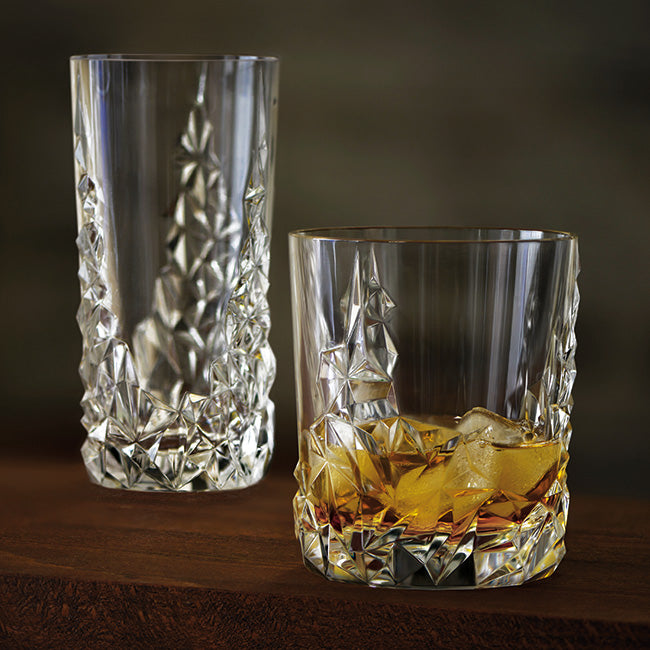 Nachtmann Sculpture Whiskey Tumblers, Set Of 4