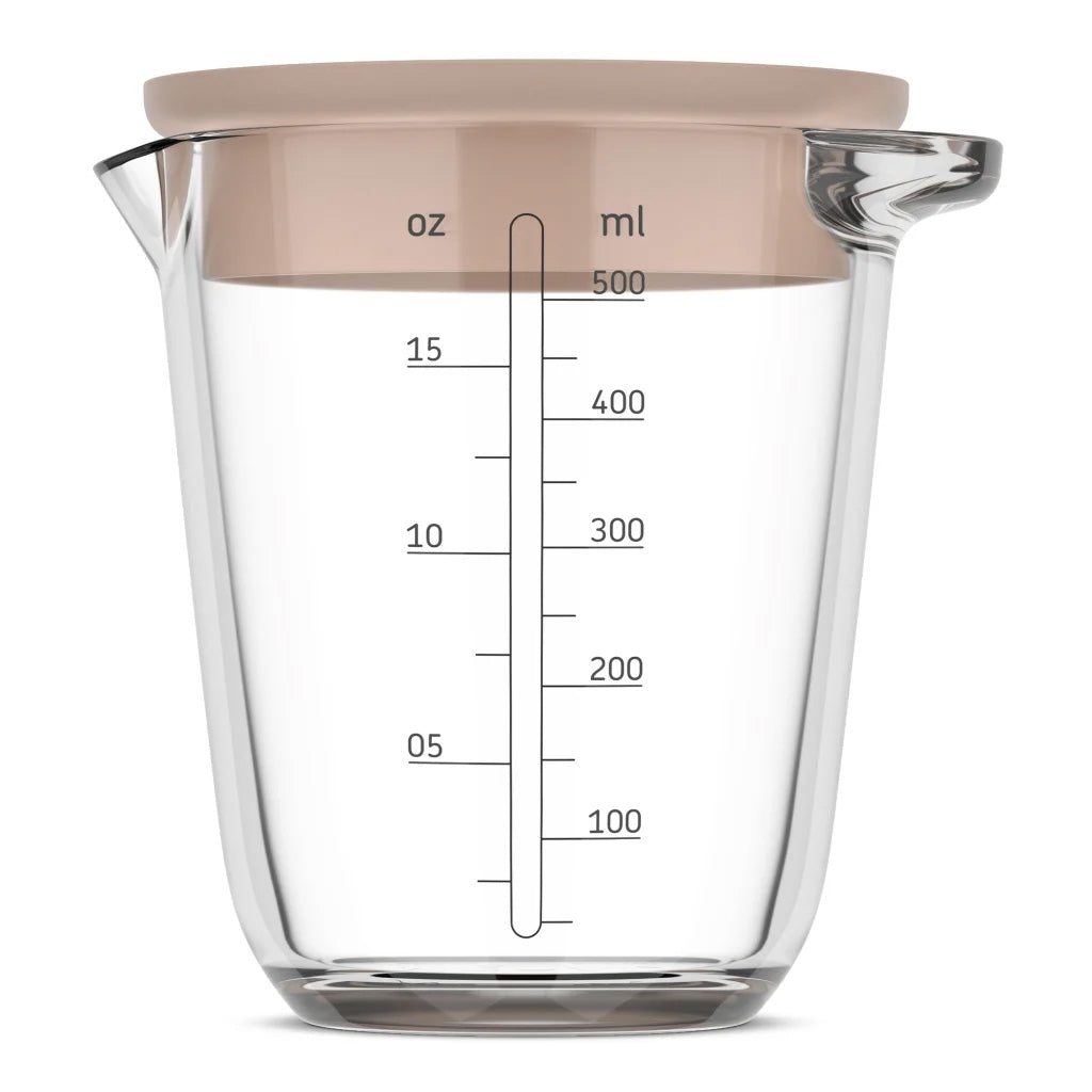 Mepal Chef It Glass Measuring Jug with Lid, 500ml