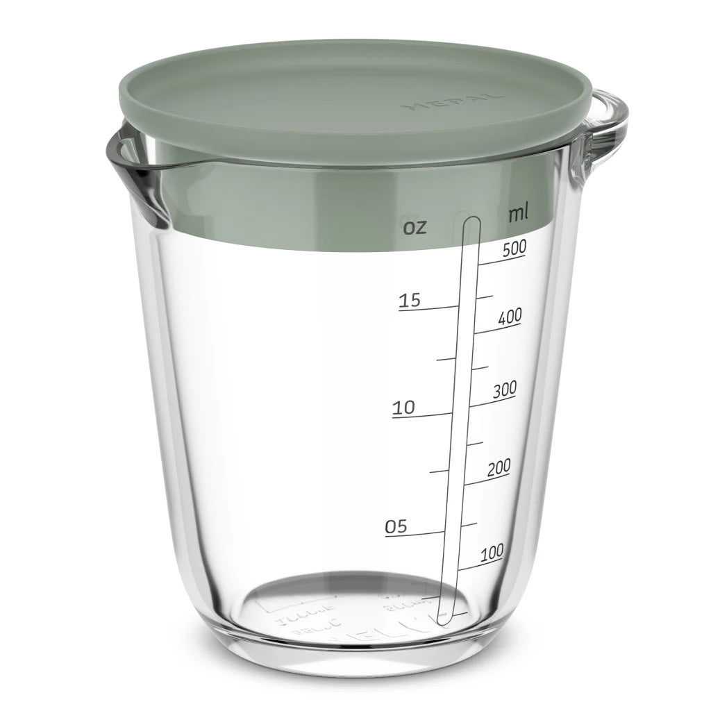 Mepal Chef It Glass Measuring Jug with Lid, 500ml