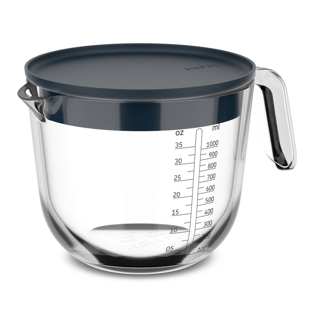 Mepal Chef It Glass Measuring Jug with Lid, 1L