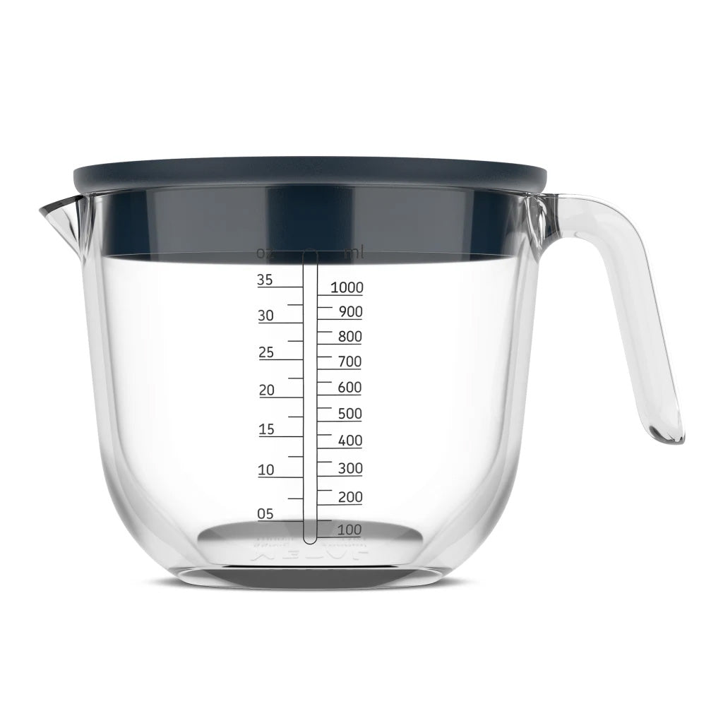 Mepal Chef It Glass Measuring Jug with Lid, 1L