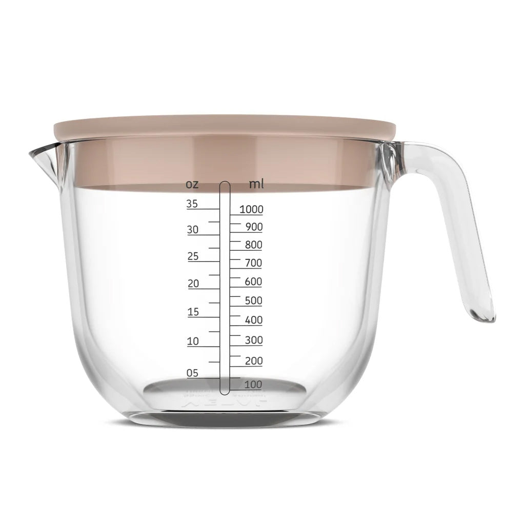 Mepal Chef It Glass Measuring Jug with Lid, 1L