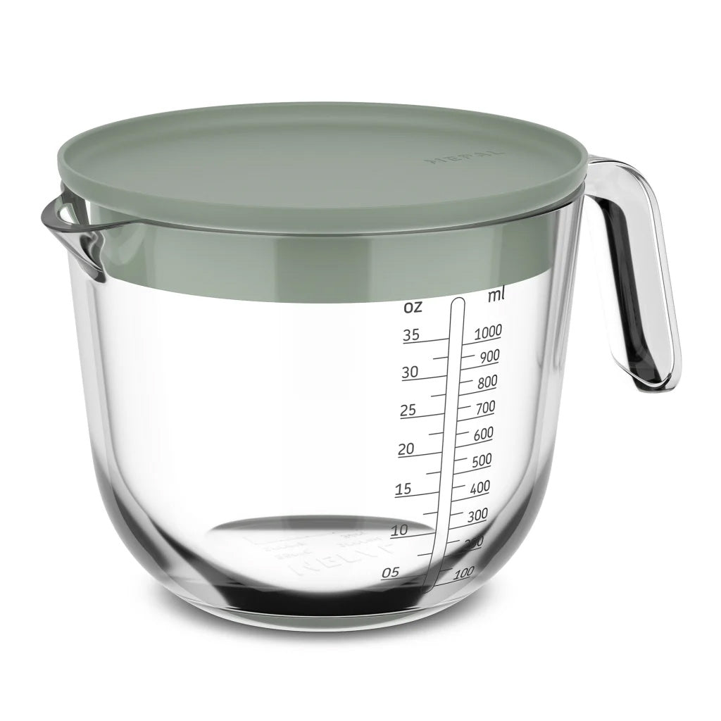 Mepal Chef It Glass Measuring Jug with Lid, 1L