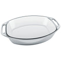Marinex Glass Oval Roaster With Handles, 3.2L