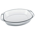 Marinex Glass Oval Roaster With Handles, 4.2L