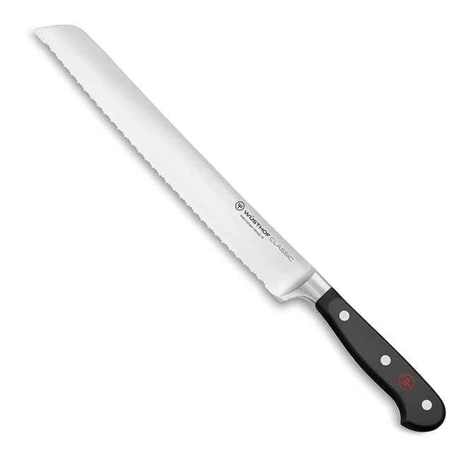 Wüsthof Classic Double Serrated Edge Bread Knife, 23cm