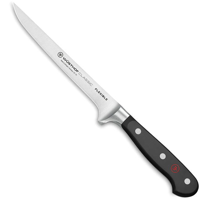 Wüsthof Classic Flexible Boning Knife, 16cm