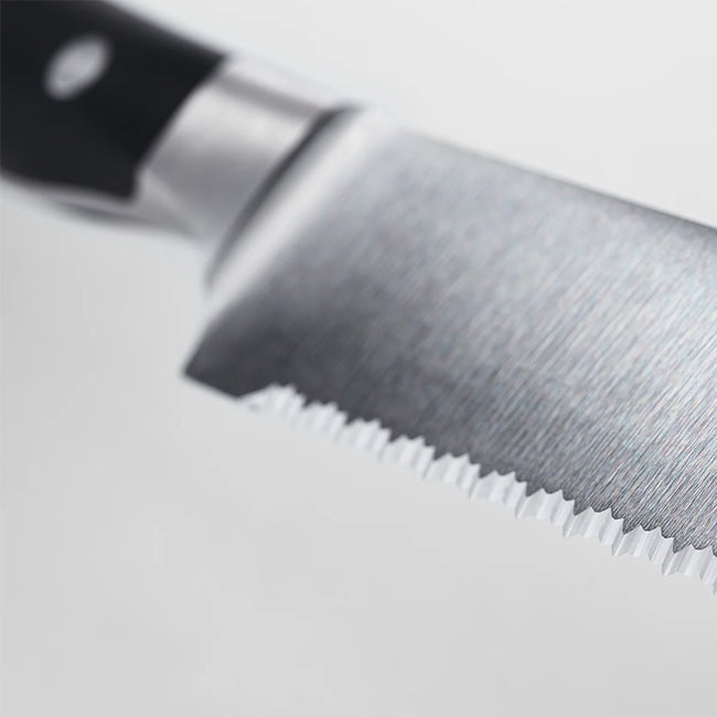 Classic Ikon Double Serrated Bread Knife, 23cm
