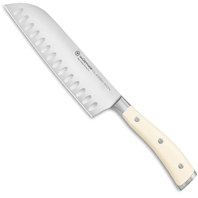 Wüsthof Classic Ikon Crème Santoku Knife, 17cm
