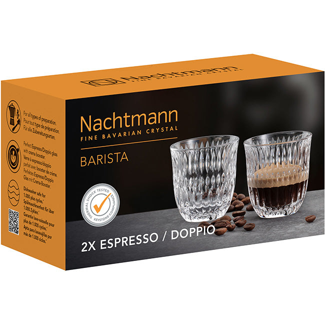 Nachtmann Ethno Barista Espresso Glasses, Set Of 2