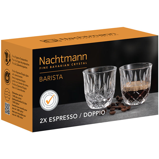 Nachtmann Noblesse Barista Espresso Glasses, Set Of 2
