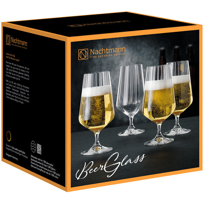 Nachtmann Celebration Beer Glasses, Set Of 4
