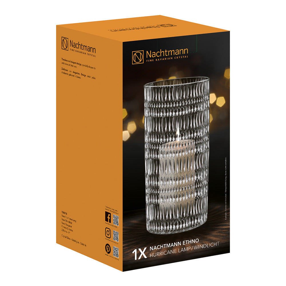 Nachtmann Ethno Lead-Free Crystal Vase, 23cm