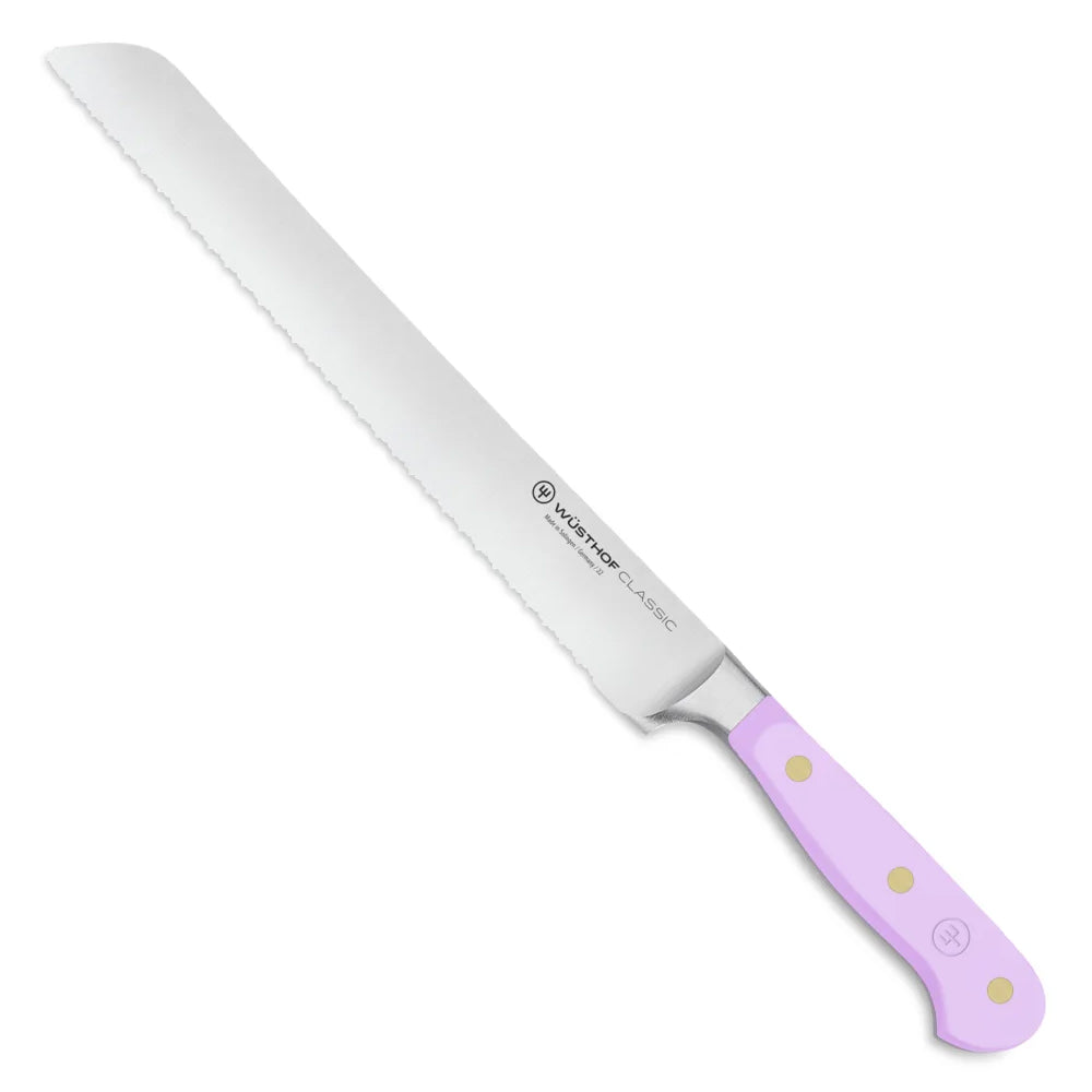 Wüsthof Classic Colours Double Serrated Bread Knife, 23cm