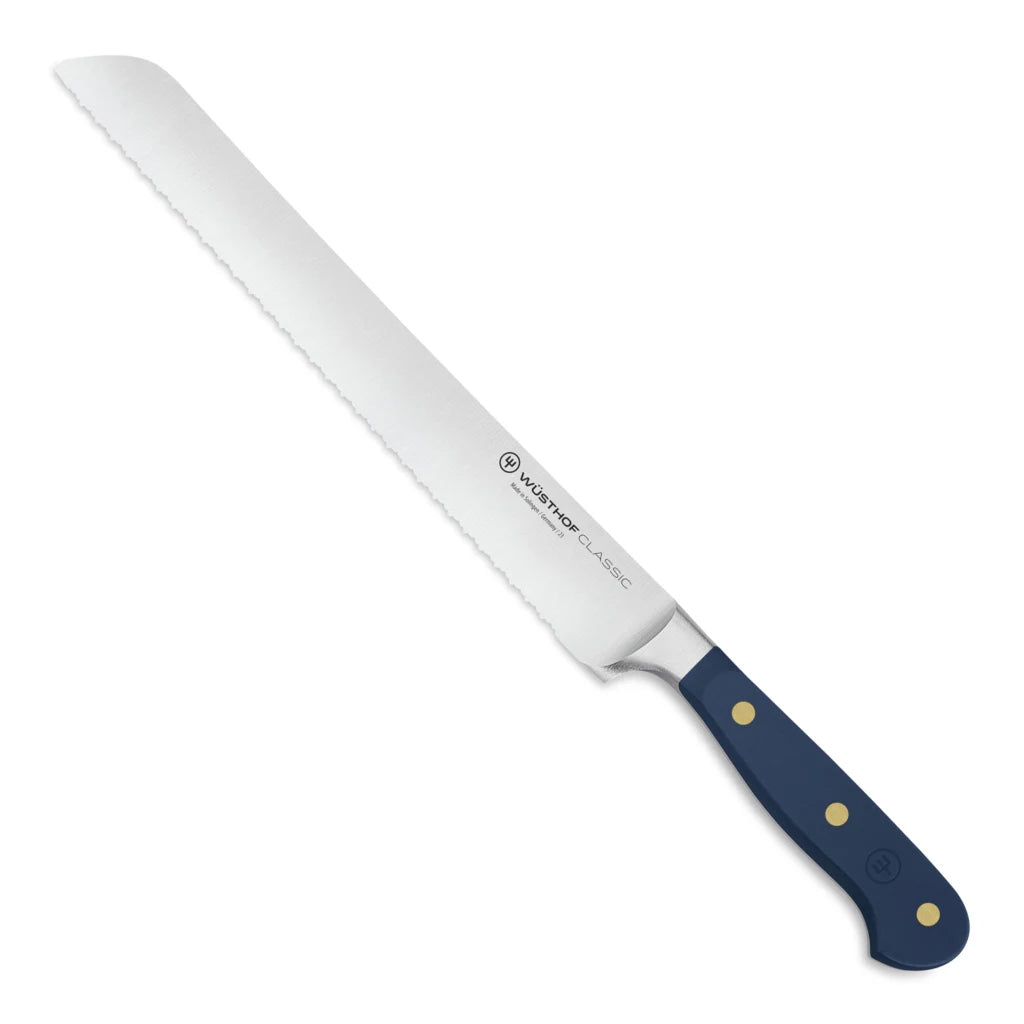 Wüsthof Classic Colours Double Serrated Bread Knife, 23cm