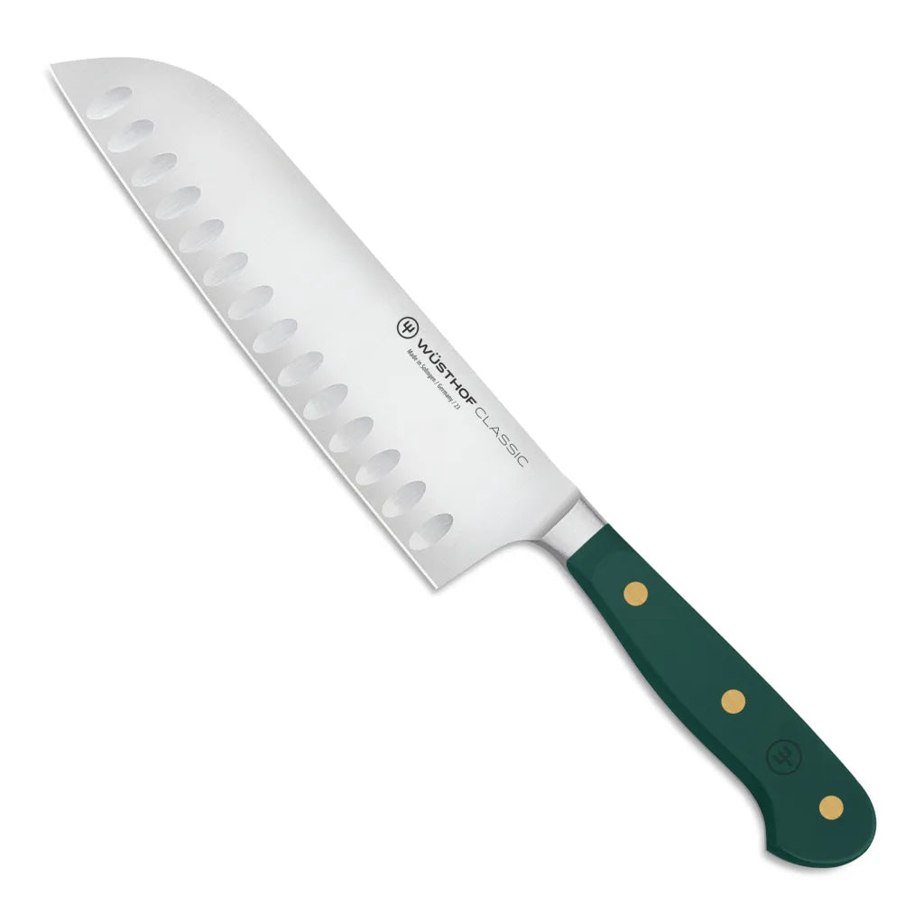 Wüsthof Classic Colours Santoku Knife, 17cm