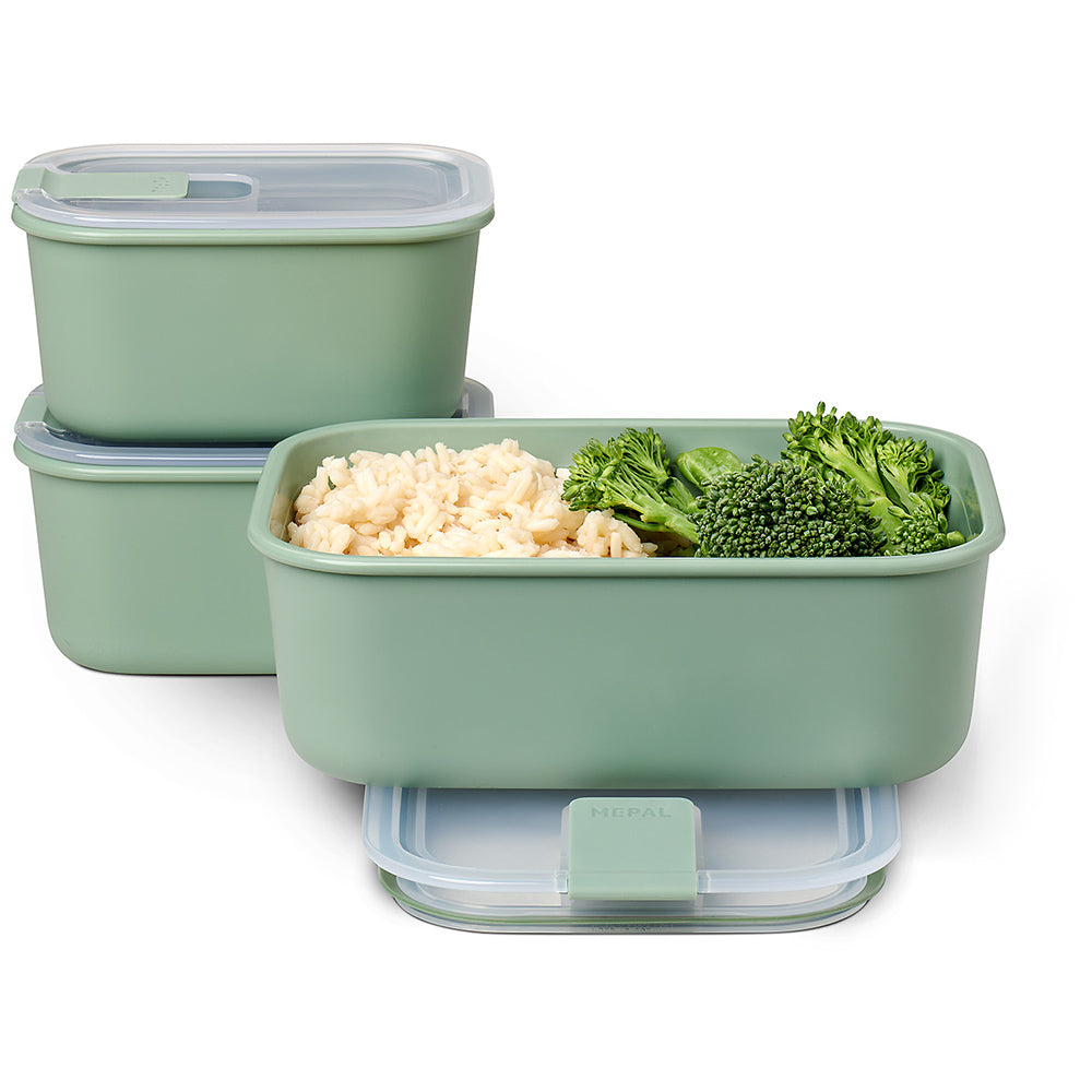 Mepal EasyClip Food Storage Box Set, 3pc